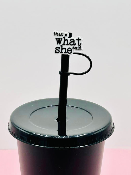 Straw Topper - That's What She Said! image 0