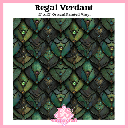 Gemstone Dragon Scale Collection - 12" x 12" Sheet (14 Different De image 11