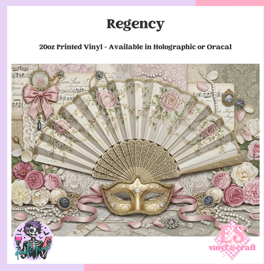 Regency - 20oz Printed Tumbler Self Adhesive Vinyl image 0