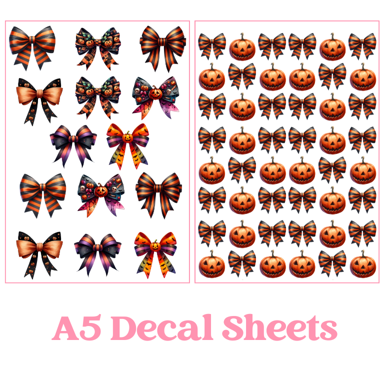 Bow Decal Sheets (2 Options) image 0