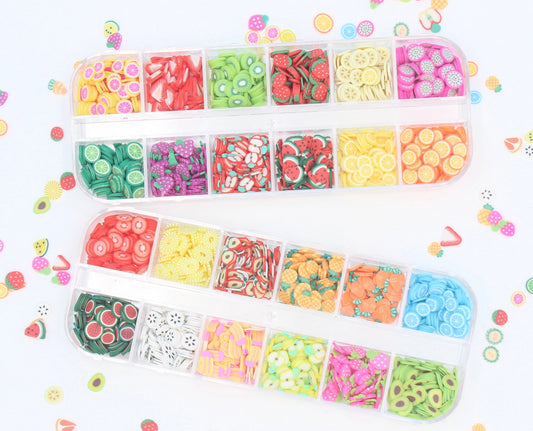 Polymer Clay Fruit Slice Sets image 0