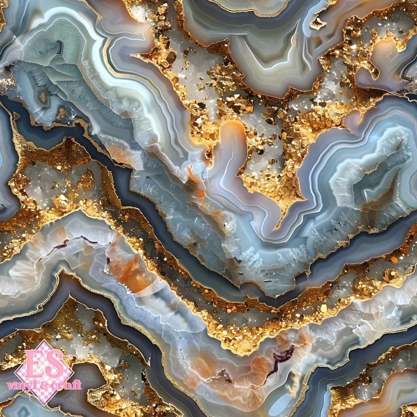 The Ethereal Veins Collection 12" x 12" Sheet image 7