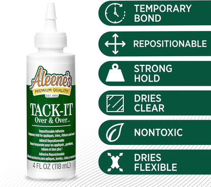 Aleene's Tack-It Over & Over 118ml, 4oz image 2