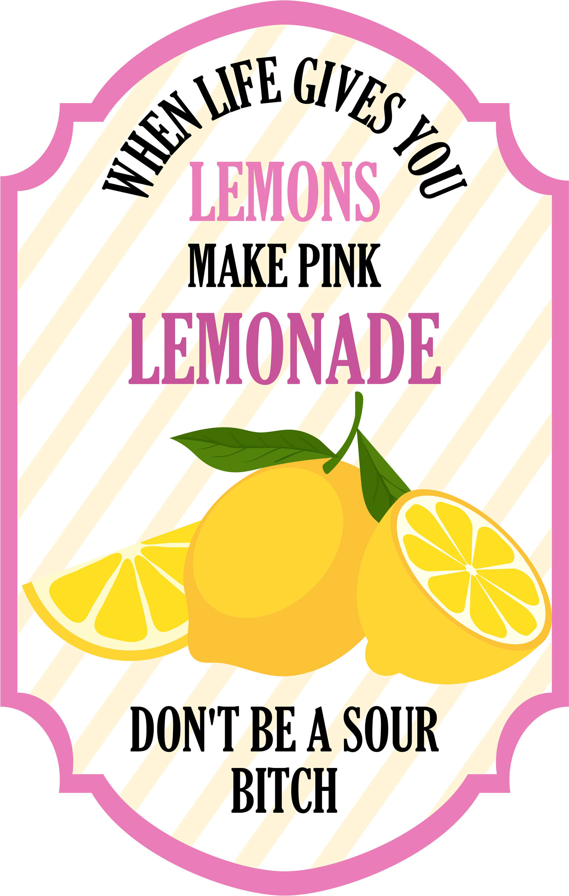When Life Gives You Lemons Make Pink Lemonade image 3