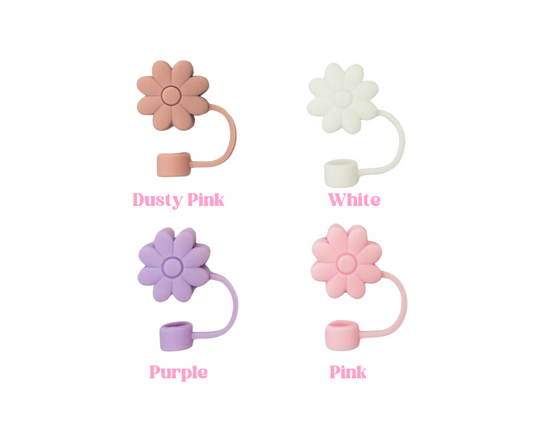 40oz Flower Shape Straw Toppers / Caps image 0