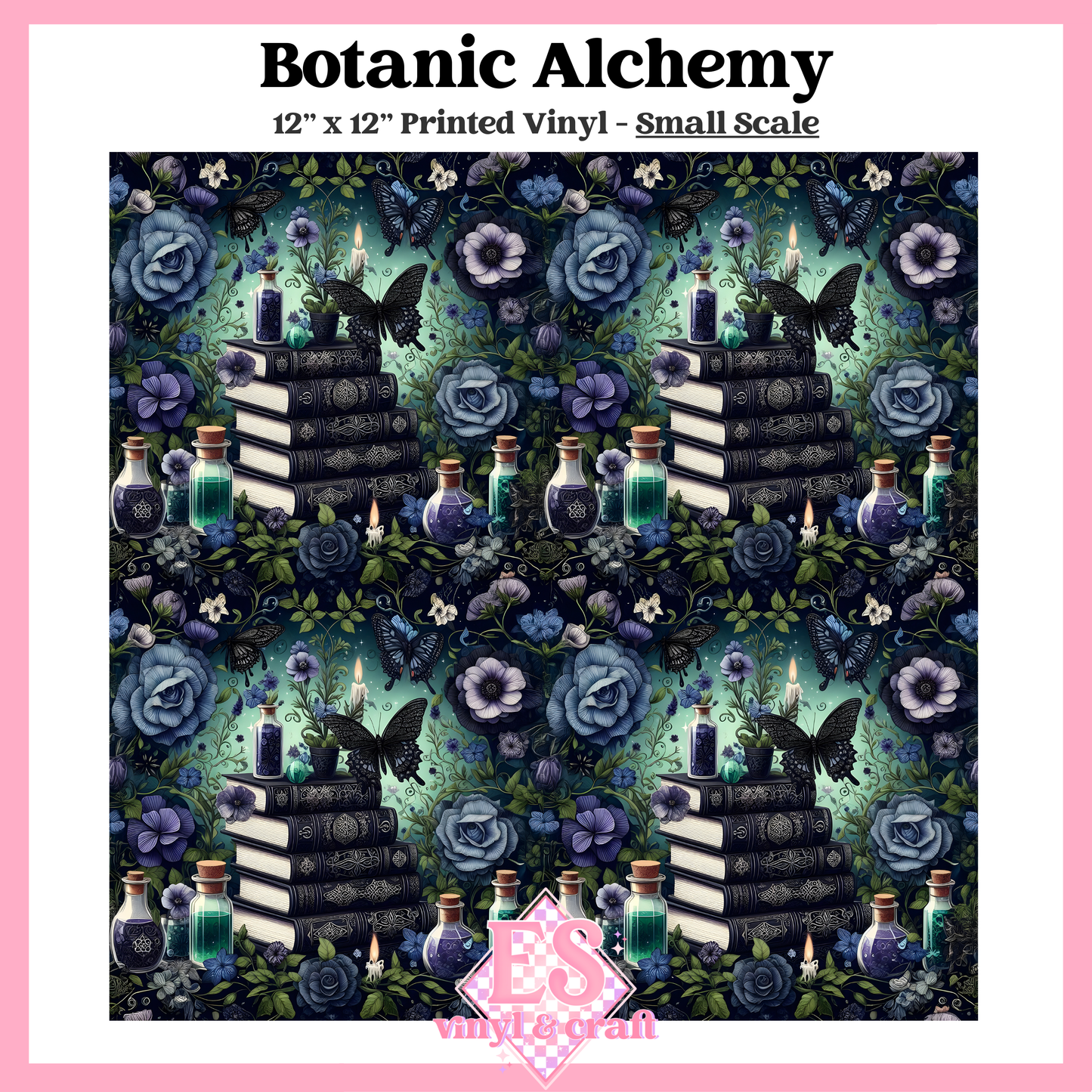 Botanic Alchemy - Small or Large Scale Options - 12" x 12" Sheet image 1