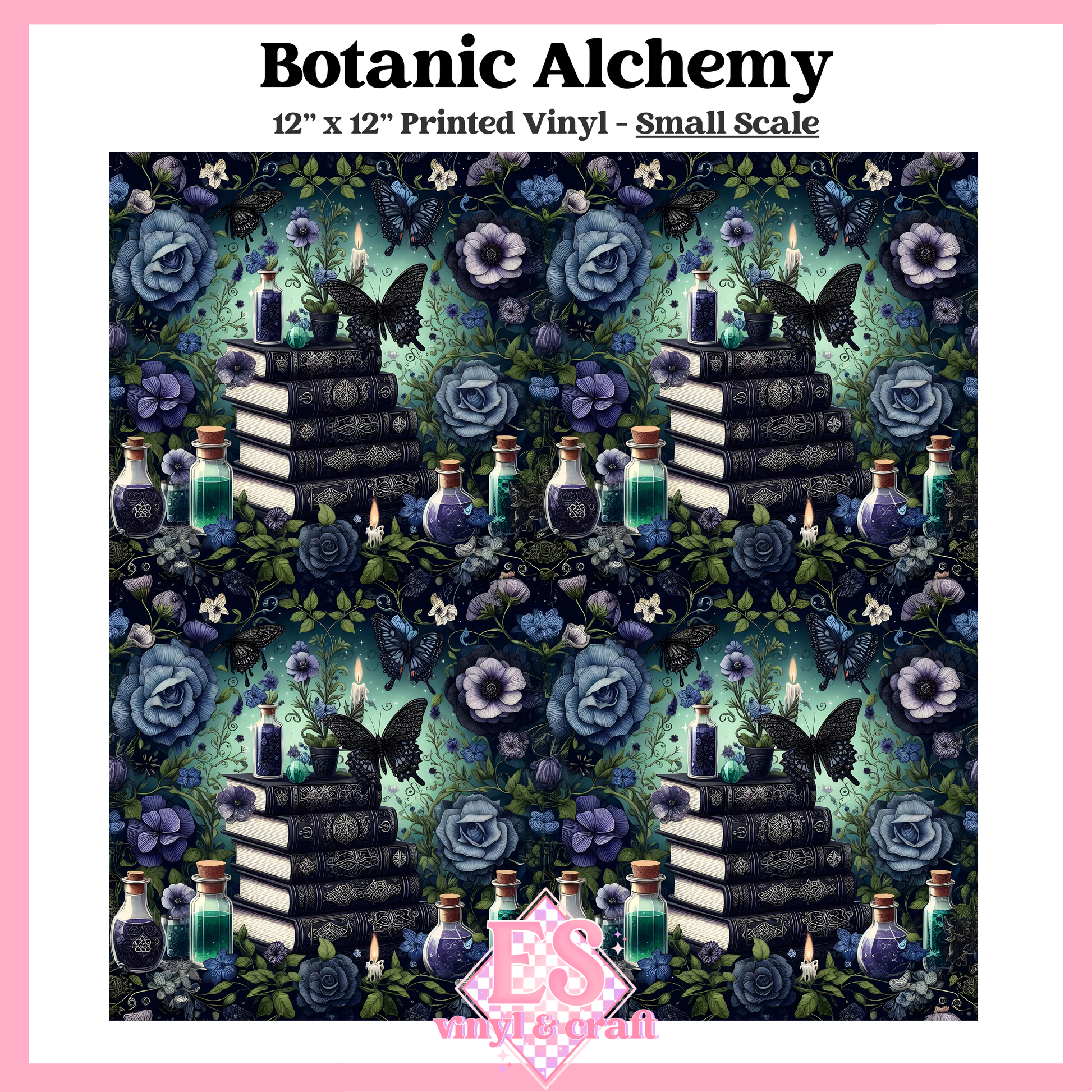 Botanic Alchemy - Small or Large Scale Options - 12" x 12" Sheet image 1