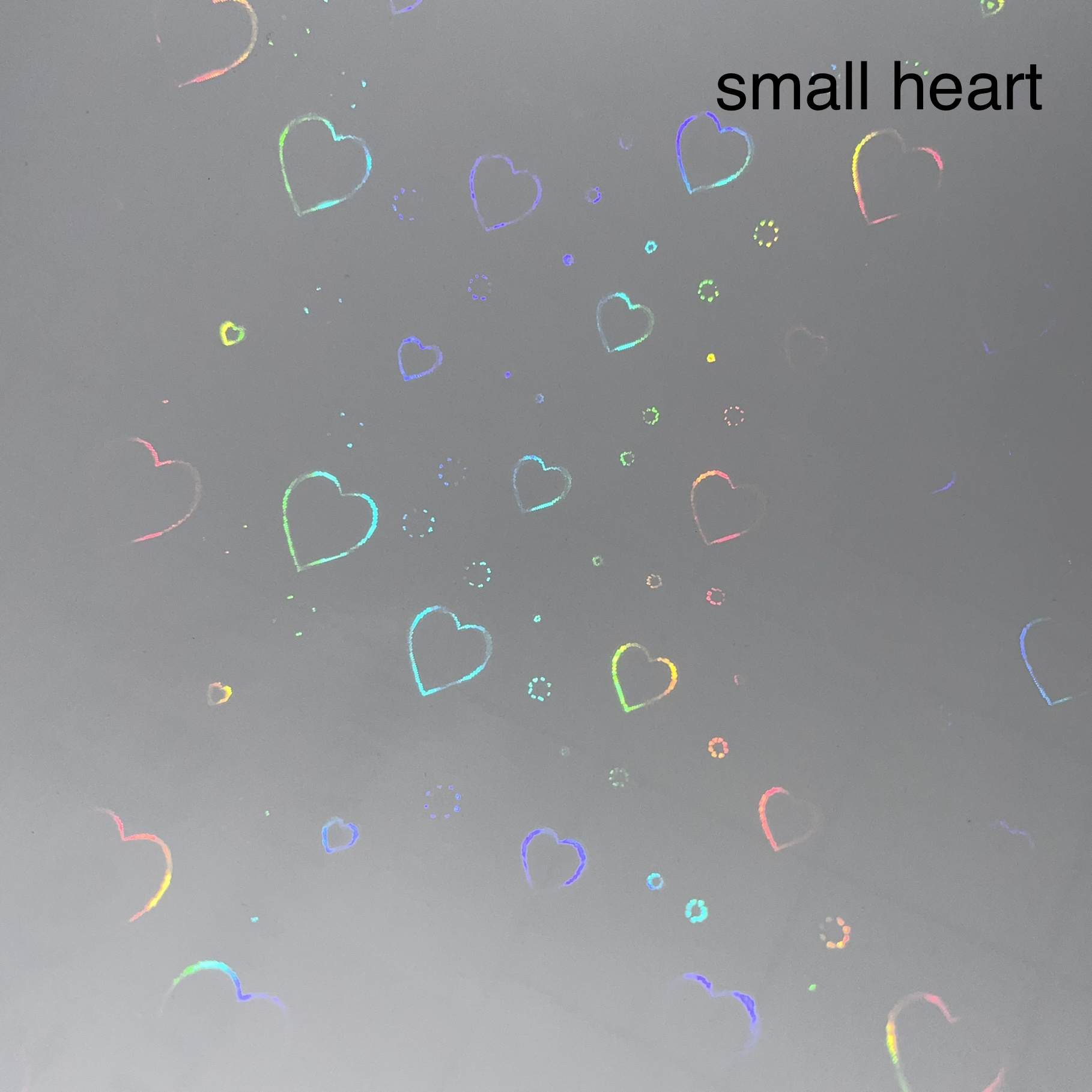 Holographic Overlay Transparent Vinyl Self Adhesive image 10
