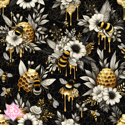 The Gilded Hive Collection - Section 1 - 12" x 12" Sheet image 4