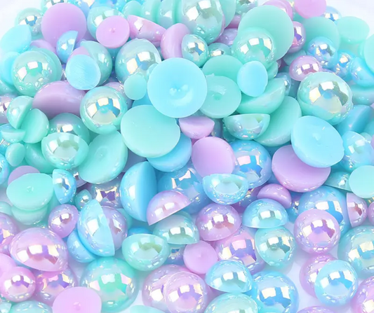 Mystical Ocean - Pearl & Rhinestone Mix image 0
