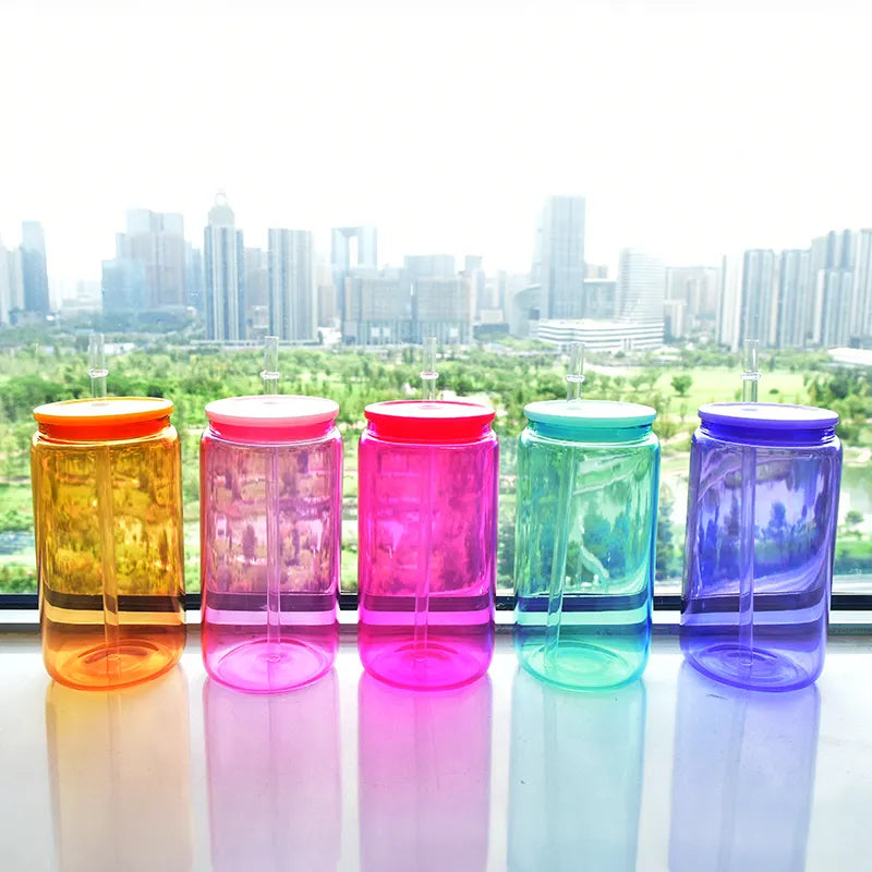 16oz Jelly Beer Cans image 0