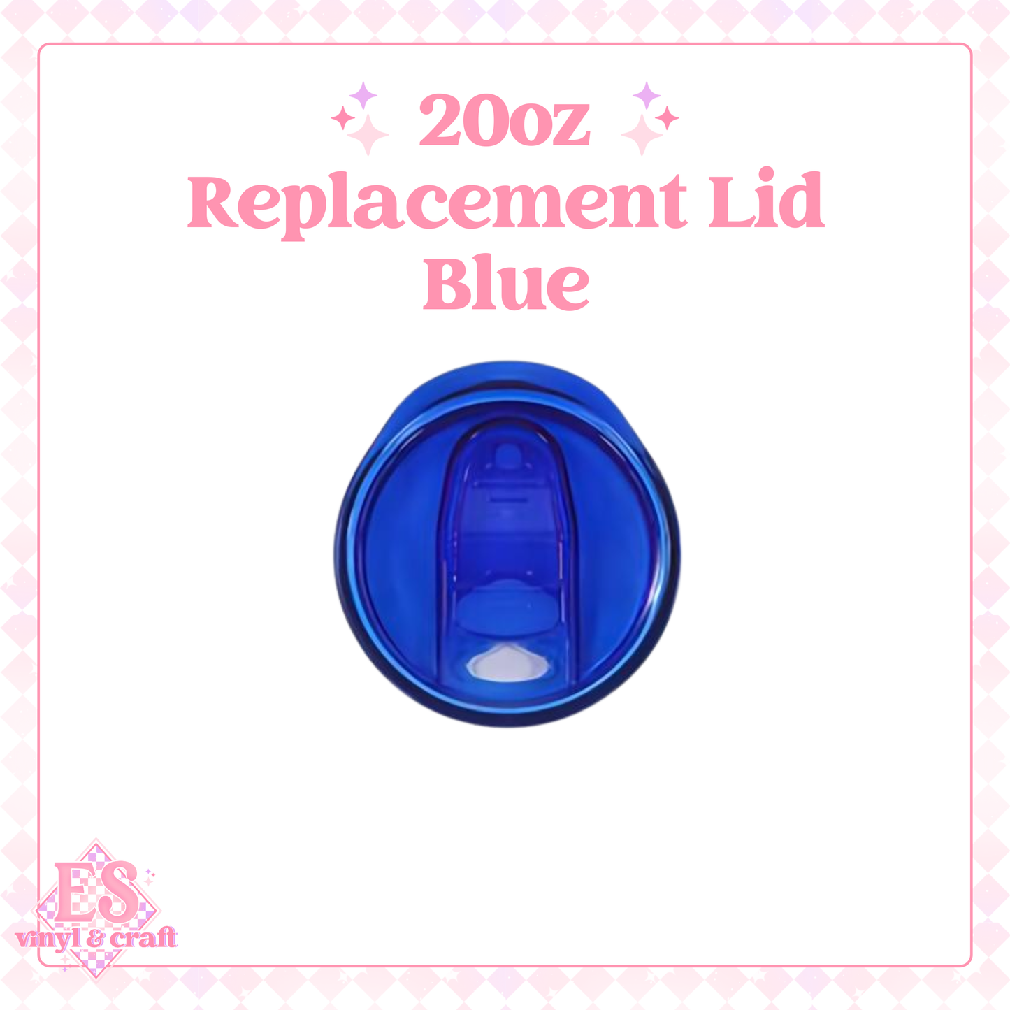 20oz Coloured Replacement Lids image 3