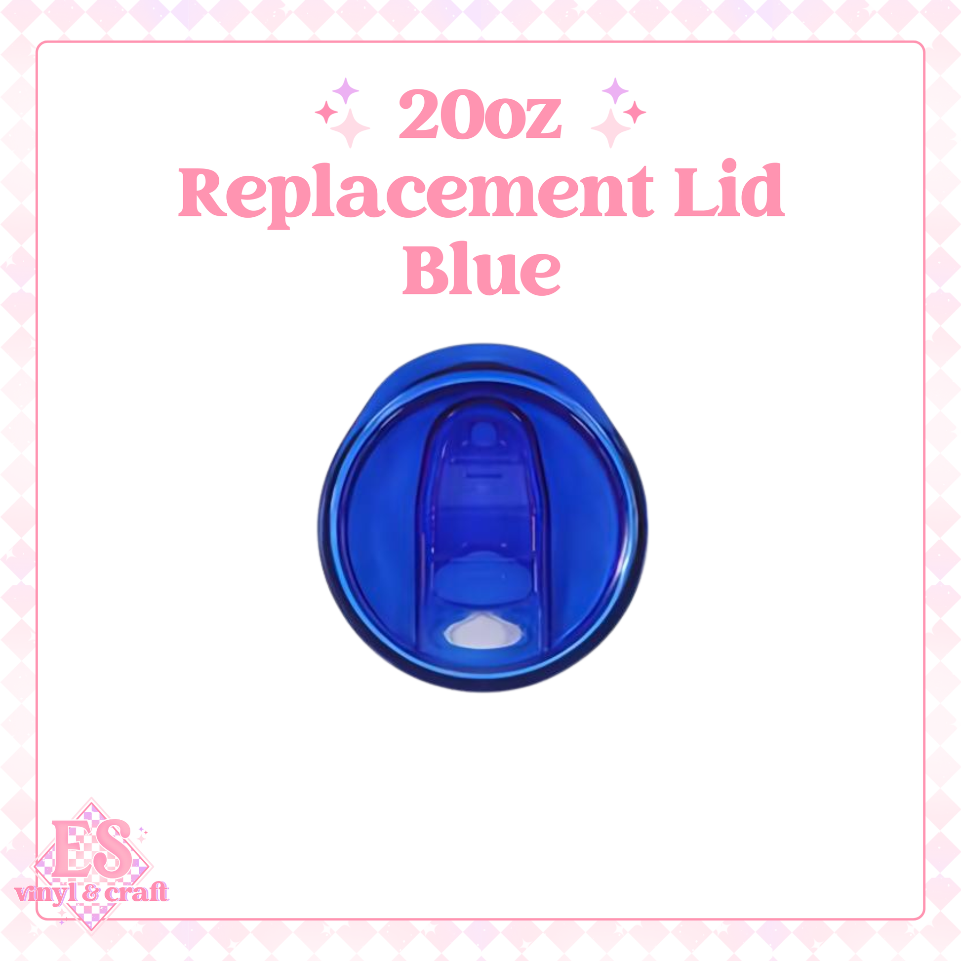 20oz Coloured Replacement Lids image 3