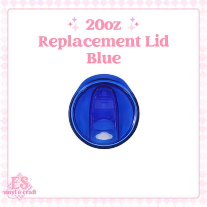20oz Coloured Replacement Lids image 3