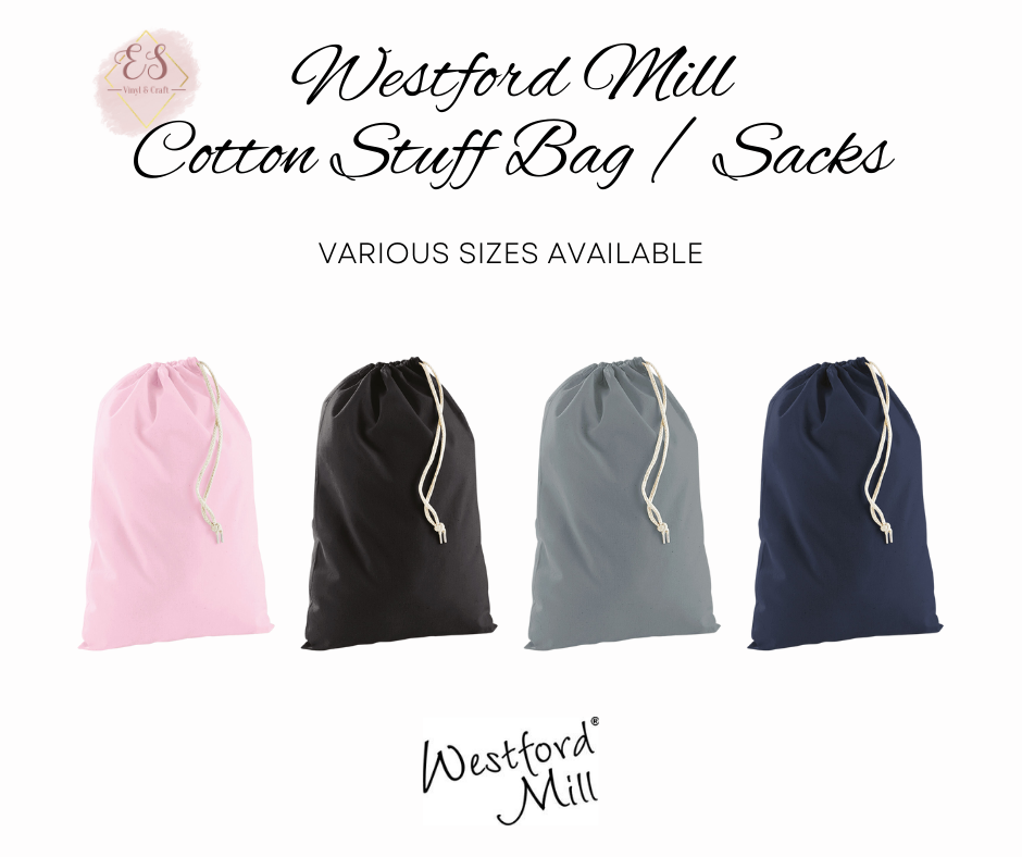 Westford Mill Cotton Stuff Bag / Sacks image 0