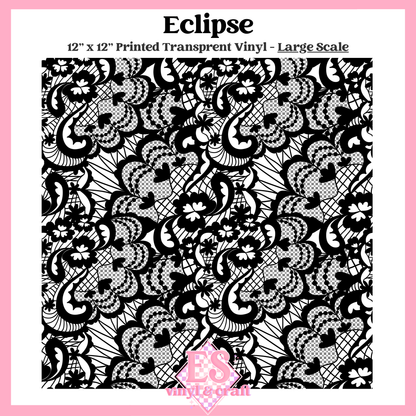 Eclipse Transparent - Small or Large Scale Options - 12" x 12" Sheet image 2
