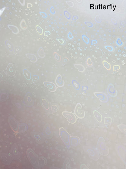 Holographic Overlay Transparent Vinyl Self Adhesive image 12