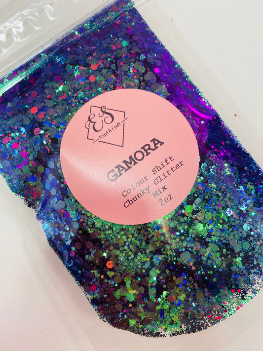Gamora - Colour Shift Chunky Glitter Mix image 0