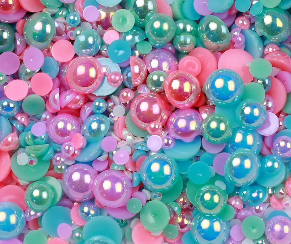 Atargatis - Pearl & Rhinestone Mix image 0