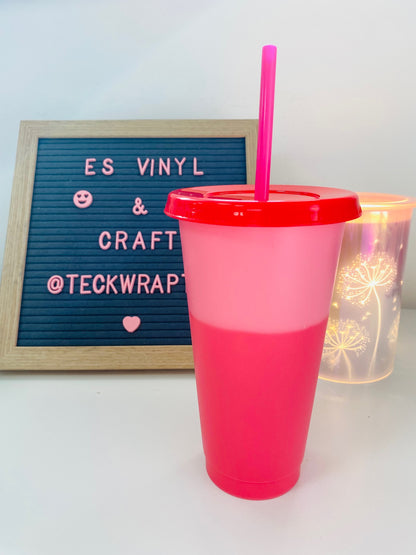 Cold Colour Change Cups 24oz  image 7