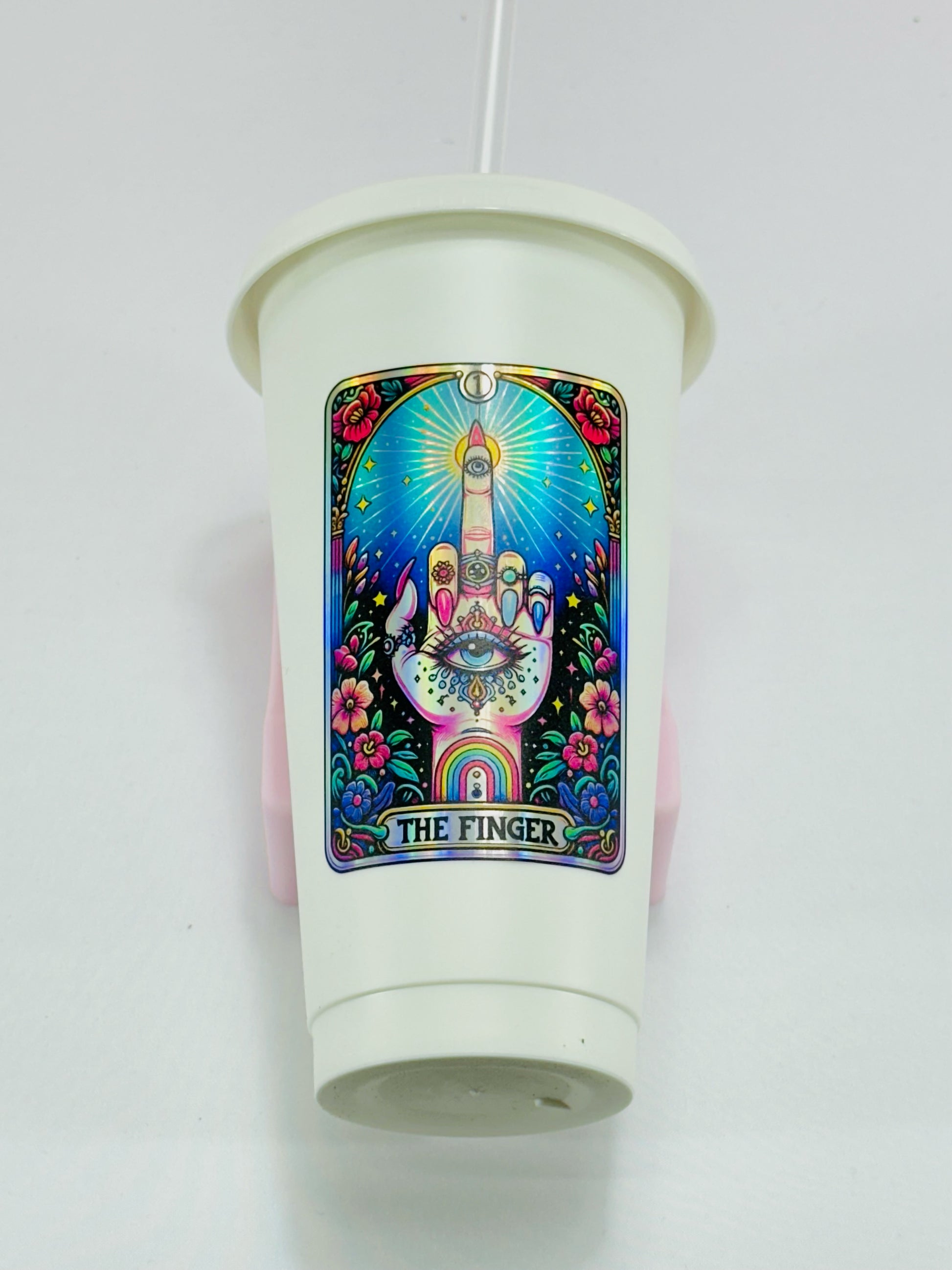 Tarot Card Decals - Teckwrap Holographic Rainbow Silver - Section 4 image 6