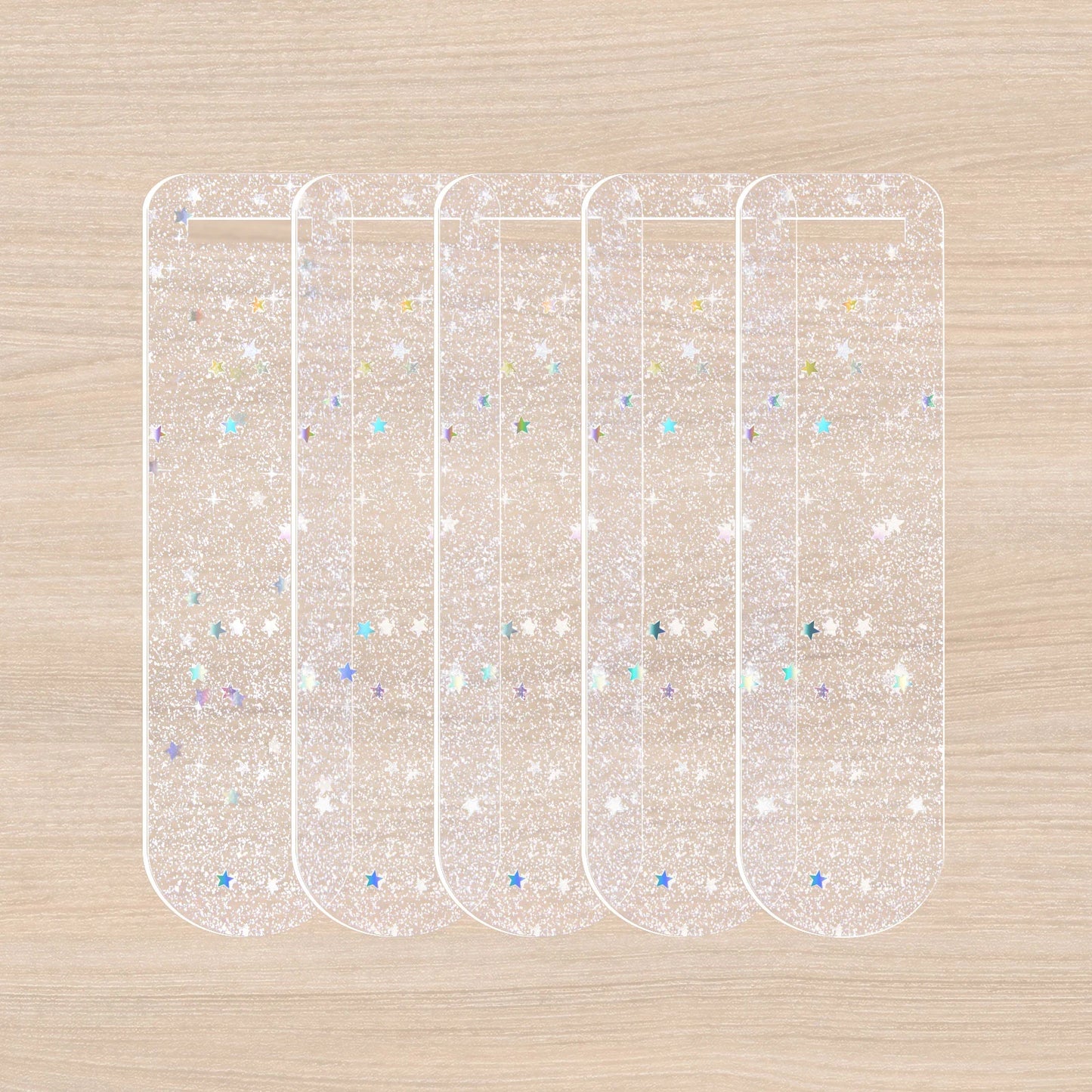 Teckwrap Sparkle Acrylic Bookmarks image 0