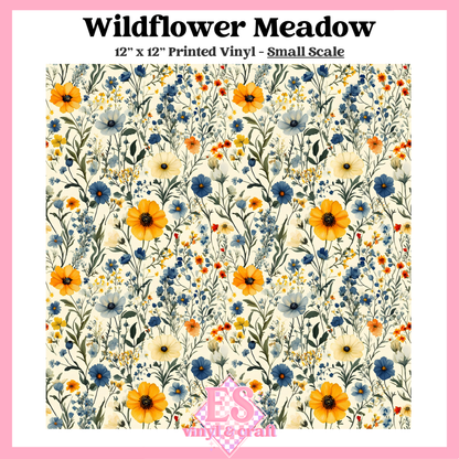 Wildflower Meadow - Small or Large Scale Options - 12" x 12" Sheet image 1