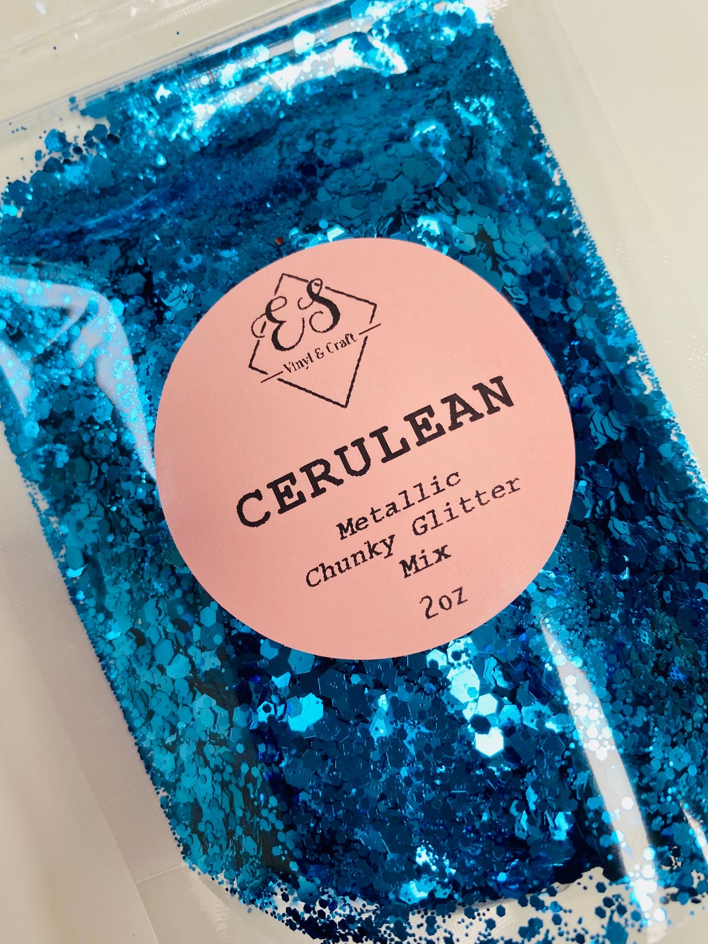 Cerulean - Metallic Chunky Glitter Mix image 0