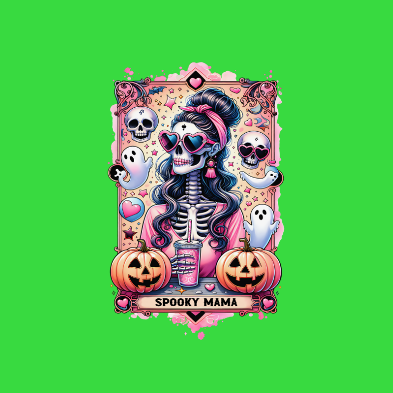 Halloween Tarot Card Decals - Teckwrap Glow in the Dark 3 image 2