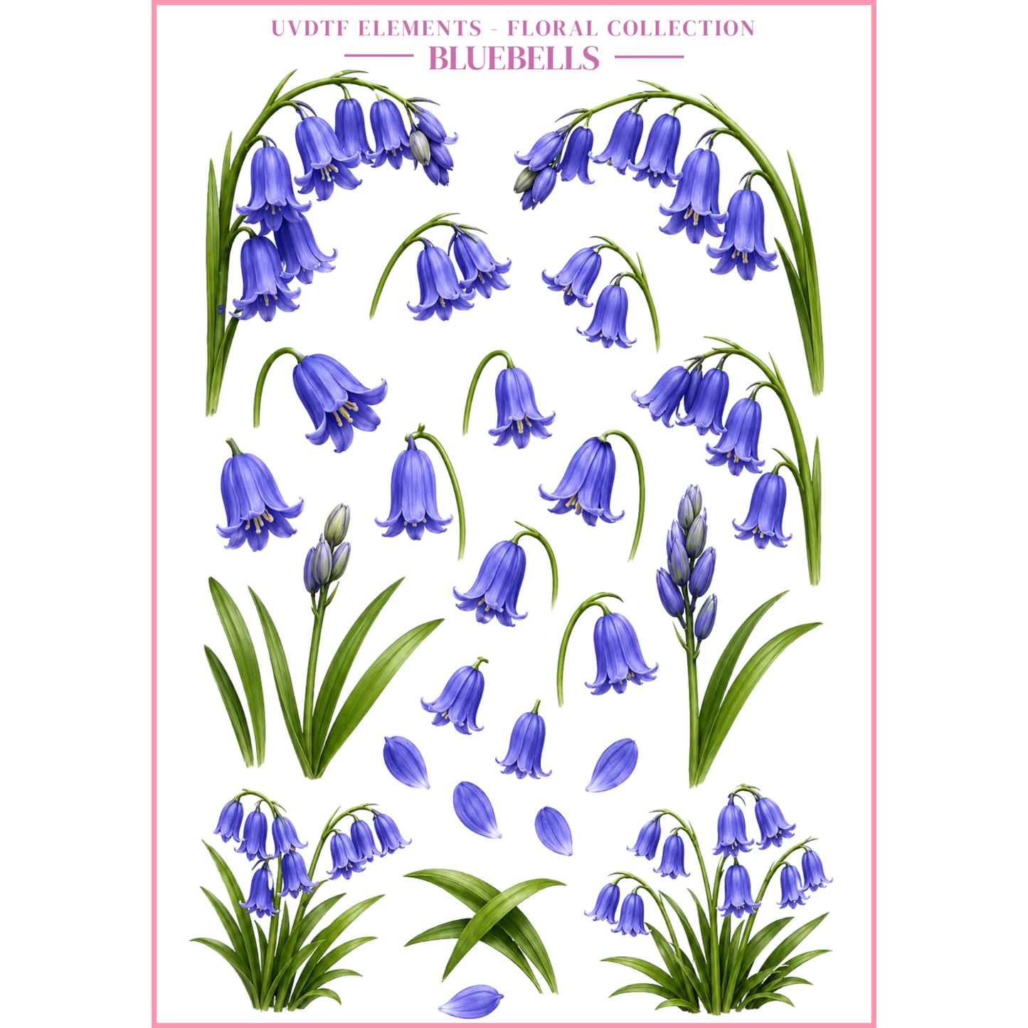 UVDTF Elements - Floral Collection