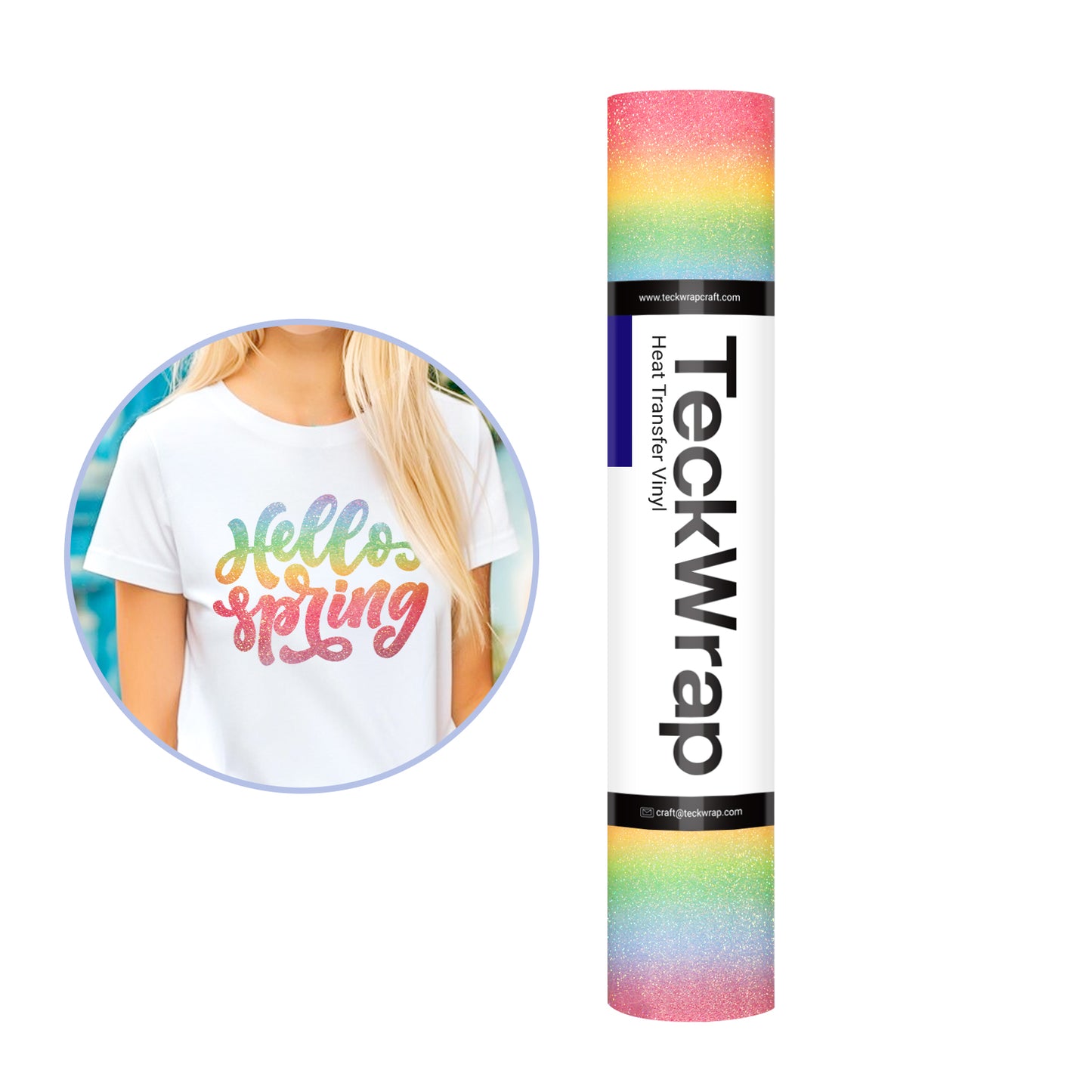 Ombre Glitter HTV