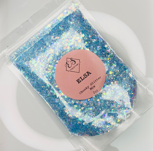 Elsa - Holographic Chunky Glitter Mix image 0