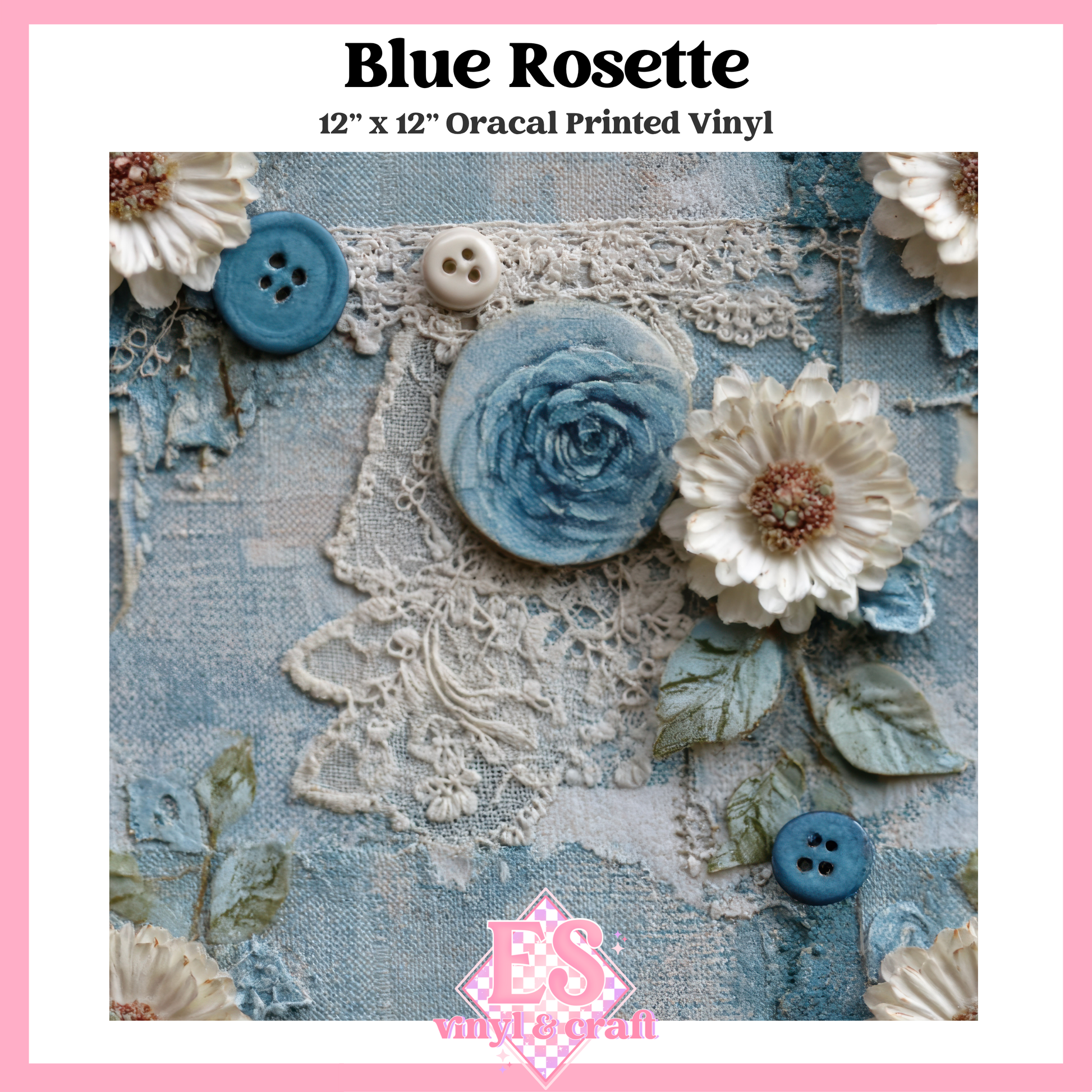 Indigo Reverie Collection - 12" x 12" Sheet (12 Different Designs) image 4