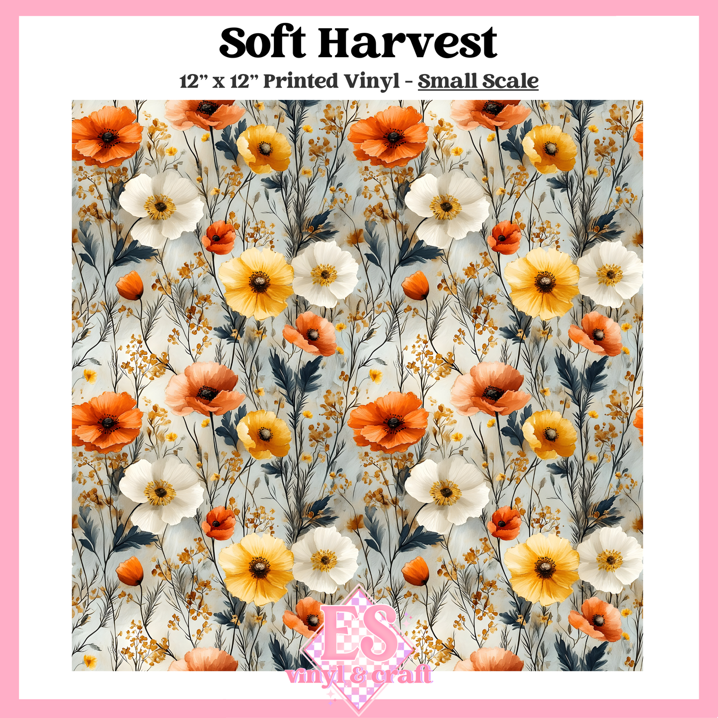 Soft Harvest - Small or Large Scale Options - 12" x 12" Sheet image 1