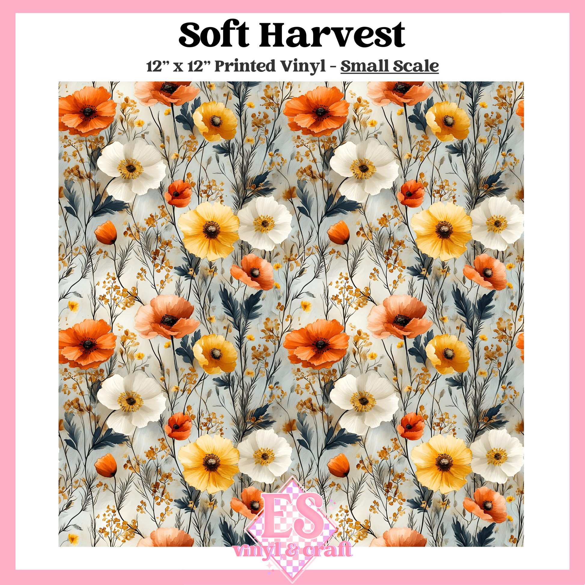 Soft Harvest - Small or Large Scale Options - 12" x 12" Sheet image 1