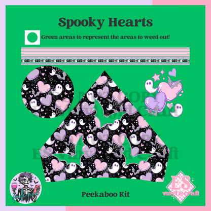 Spooky Hearts - 24oz Snowglobe Wrapper Kit image 5