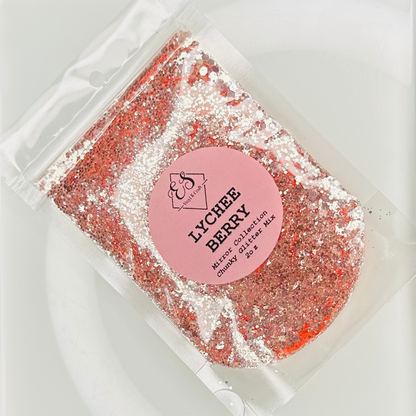 Lychee Berry - Mirror Chunky Glitter Mix image 0