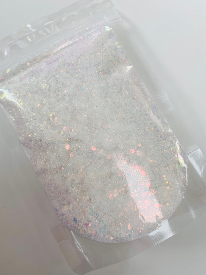Purple Sunshine White to Purple - UV Chunky Glitter Mix image 2