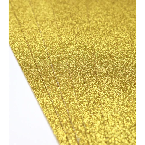 Dovecraft  Gold Glitter Card - A4 - 300gsm image 1