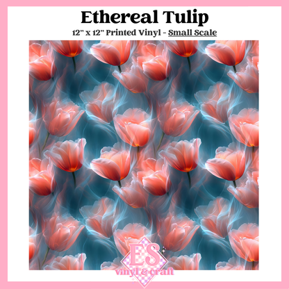 Ethereal Tulip - Small or Large Scale Options - 12" x 12" Sheet image 1