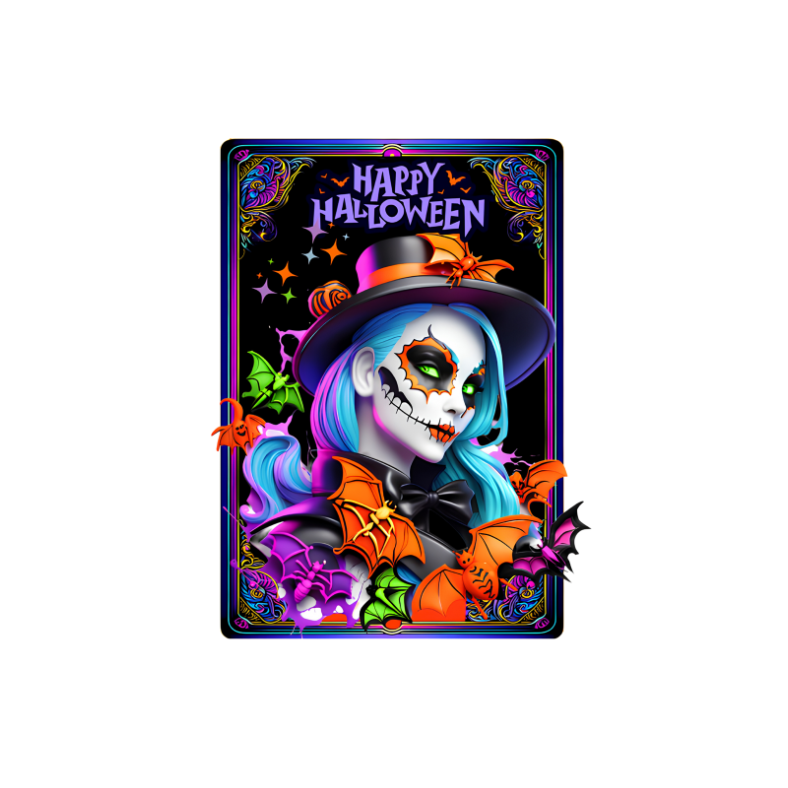 Halloween Tarot Card Decals - White Glossy Section 3 image 11