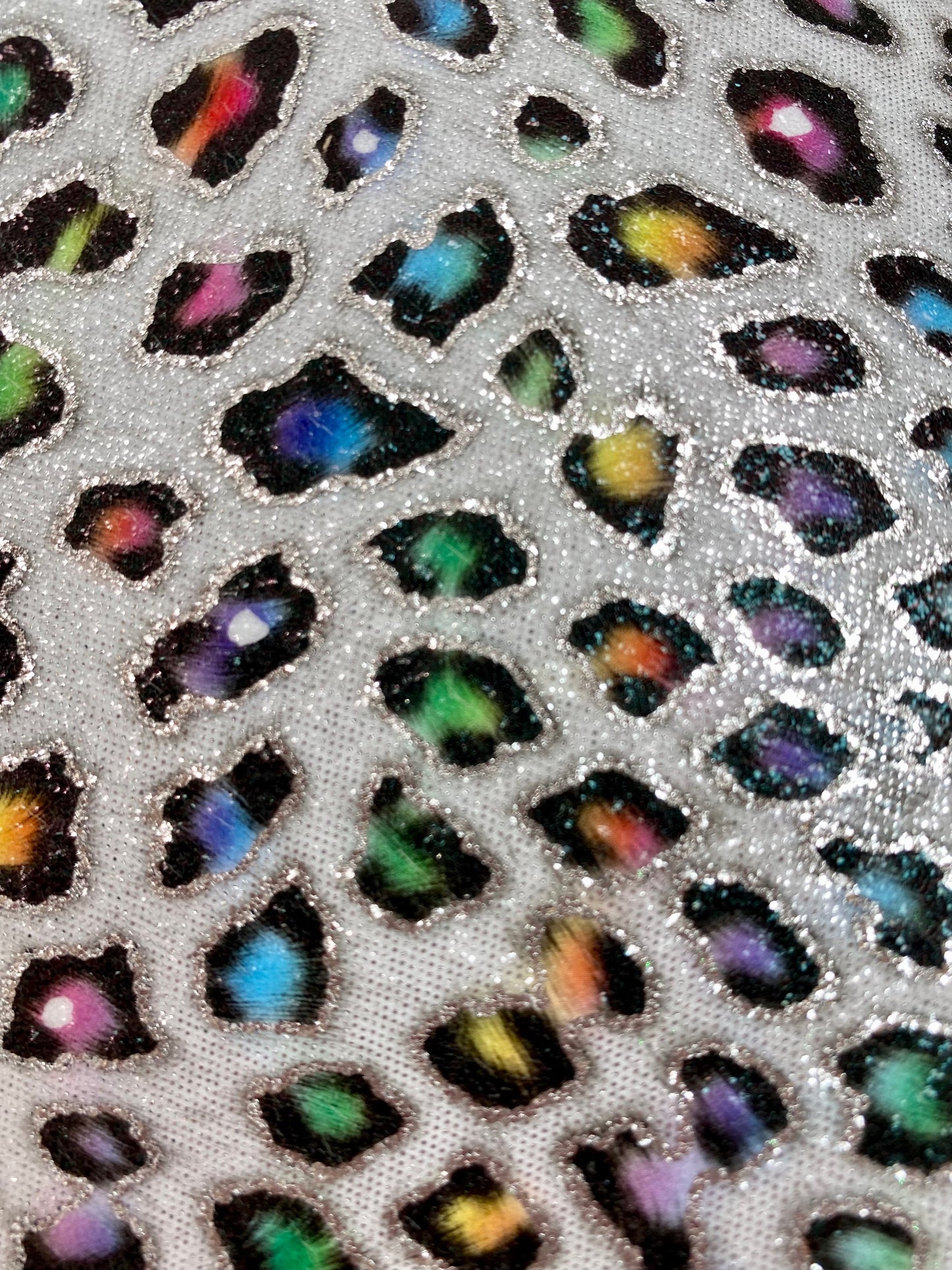 Magnificent Rainbow Leopard -  Superior 9805 Jewel Snake Self Adhesive Vinyl image 1