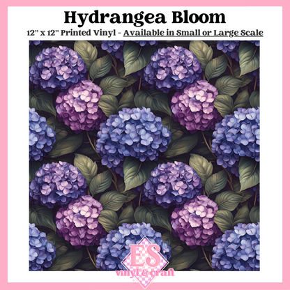Hydrangea Bloom - Small or Large Scale Options - 12" x 12" Sheet image 0