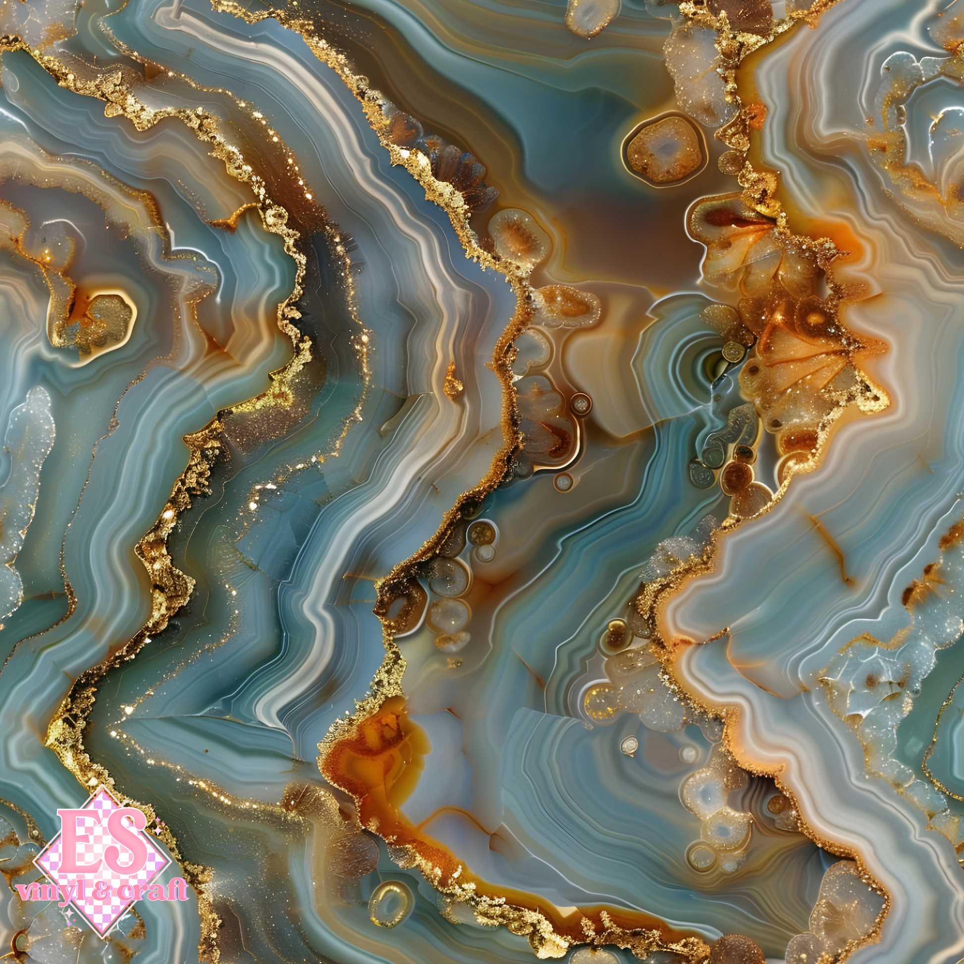 The Ethereal Veins Collection 12" x 12" Sheet image 4