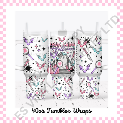 40oz Tumbler Wraps - UV-DTF (2 Wraps - Top and Bottom) image 0