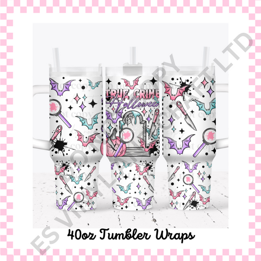 40oz Tumbler Wraps - UV-DTF (2 Wraps - Top and Bottom) image 0