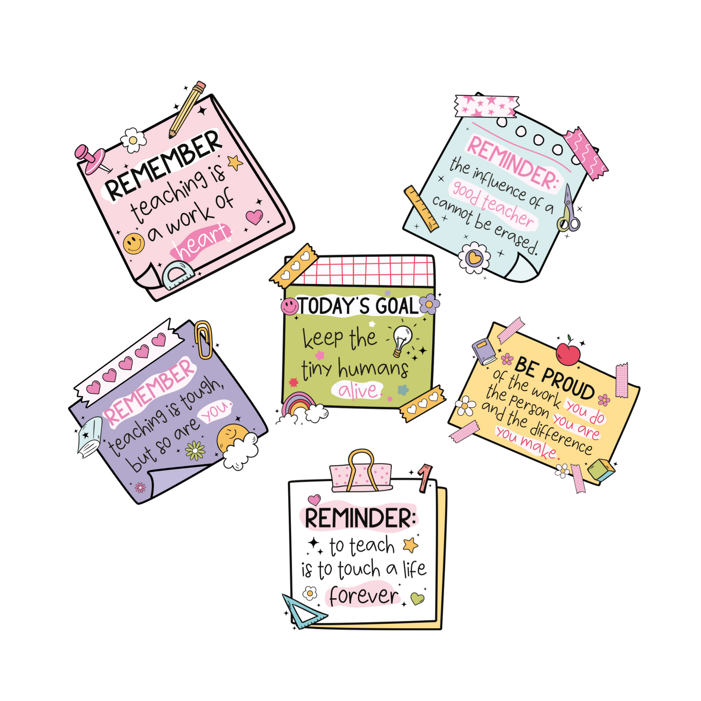 Teacher Post-It Notes image 0
