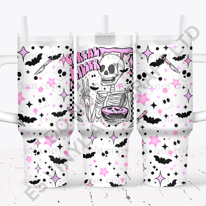 40oz Tumbler Wraps - UV-DTF (2 Wraps - Top and Bottom) image 1
