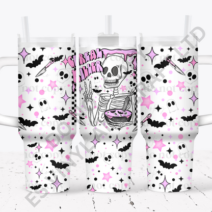 40oz Tumbler Wraps - UV-DTF (2 Wraps - Top and Bottom) image 1