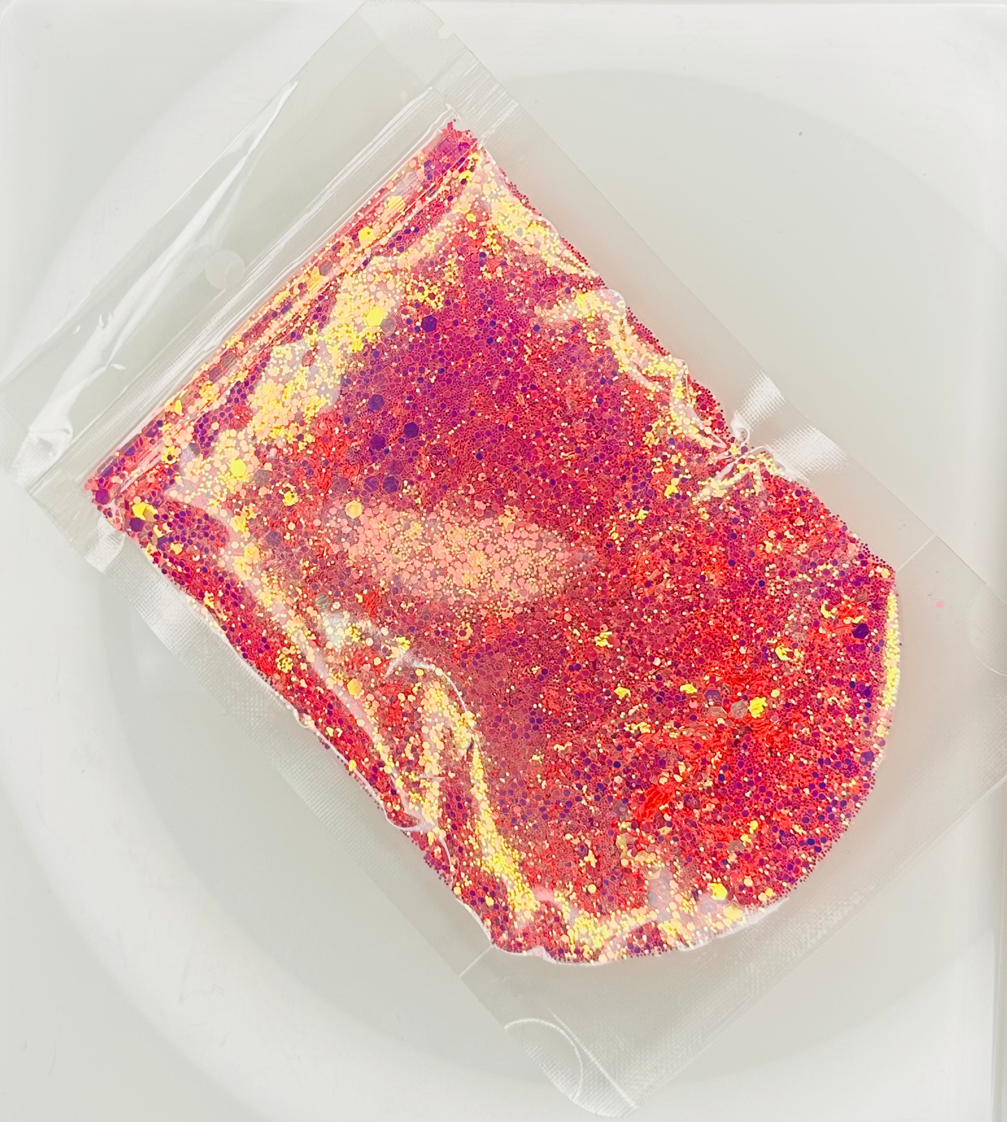 Flamingo Glow - Colour Shift Lumina Series - Chunky Glitter Mix image 1